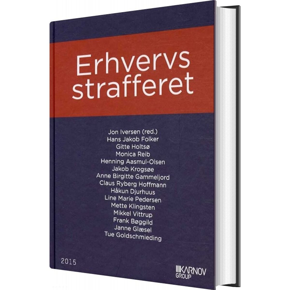 Erhvervsstrafferet - Jon Iversen - Bog