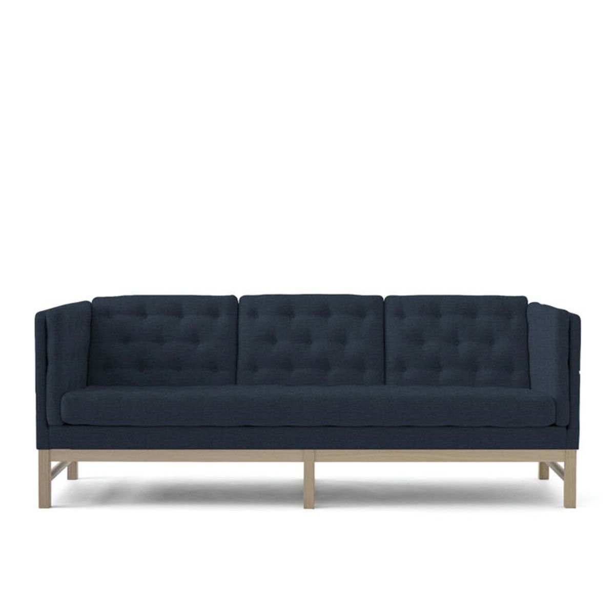 Erik Jørgensen EJ315-3 Sofa - Sæbe Eg/Mørkeblå