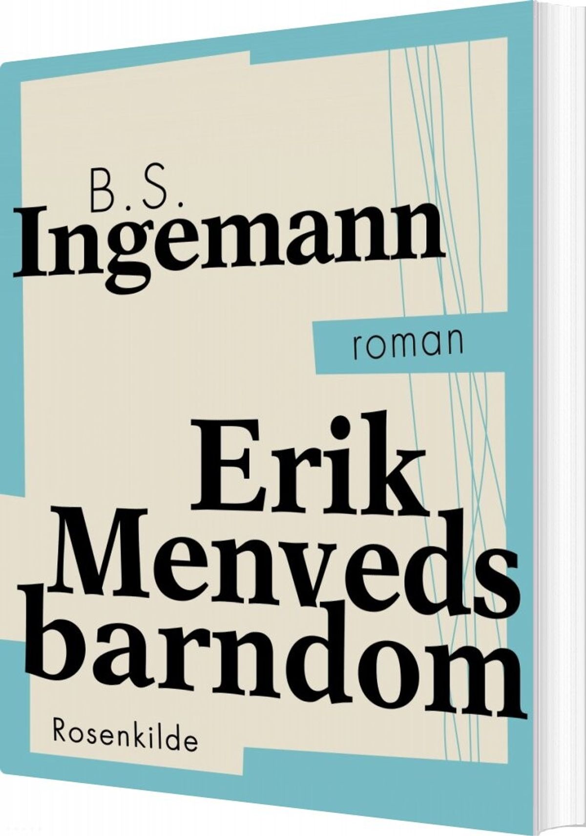 Erik Menveds Barndom - B.s. Ingemann - Bog