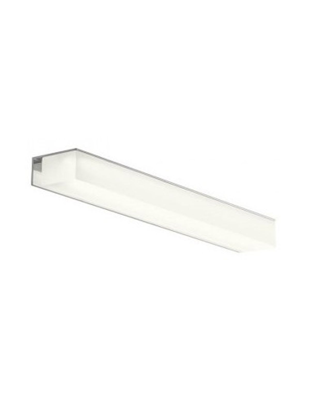 ERMES Badeværelseslampe til spejl i metal og akryl B60 cm 1 x 12W SMD LED - Krom/Satin