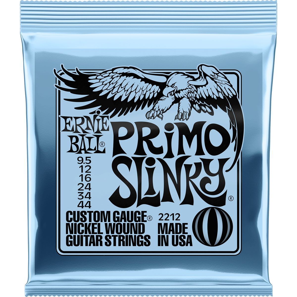 Ernie Ball 2212 Primo Slinky el-guitar-strenge, 0095-044