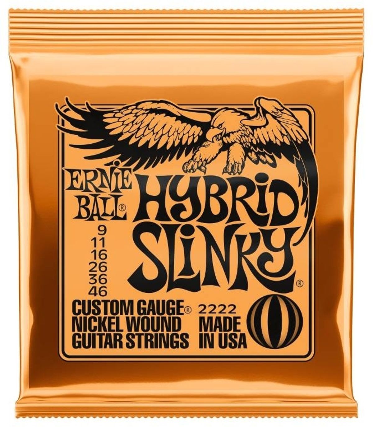 Ernie Ball 2222 Hybrid Slinky Nickel