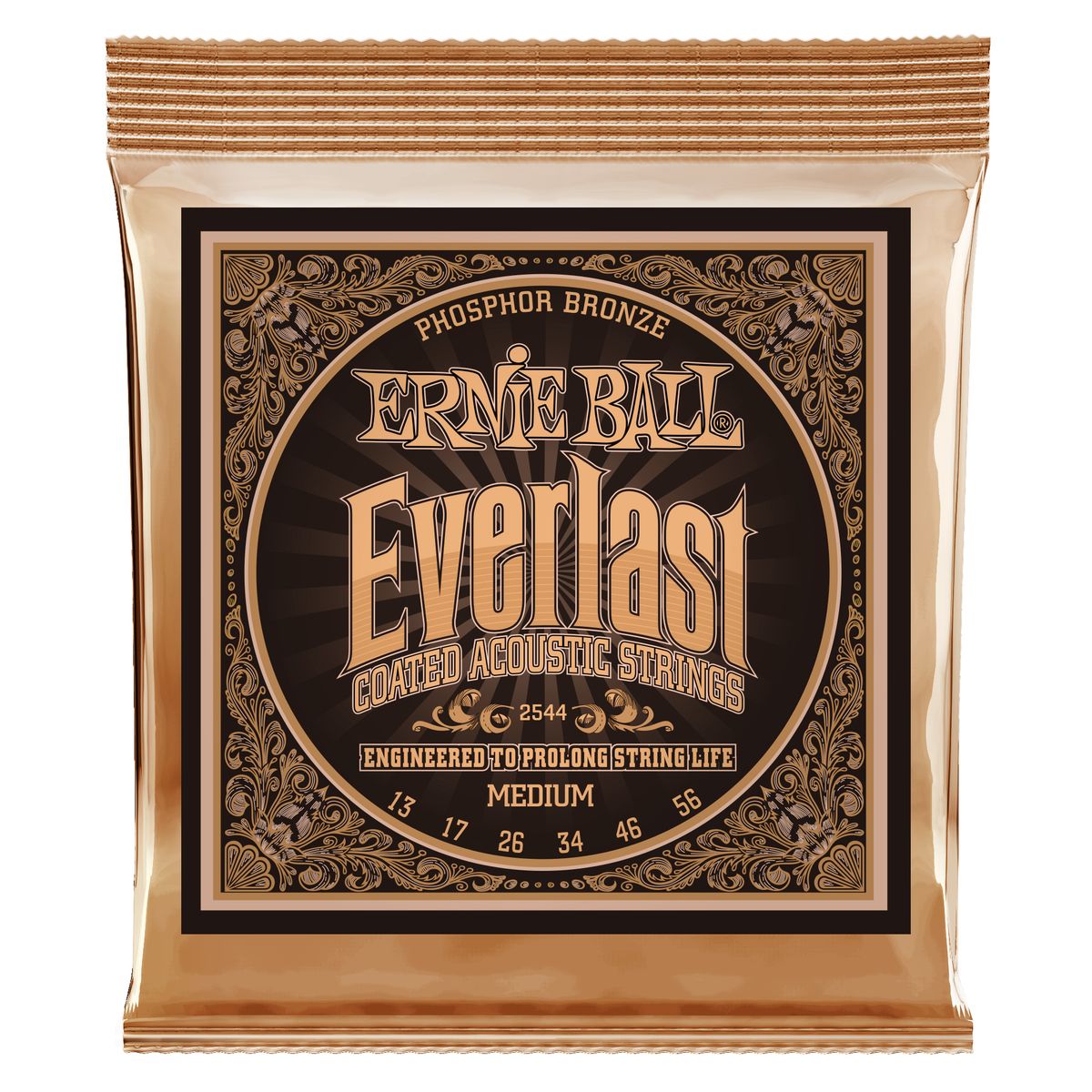 Ernie Ball 2544 Medium - Coated Phosphor Bronze Acoustic western-strenge 013-056