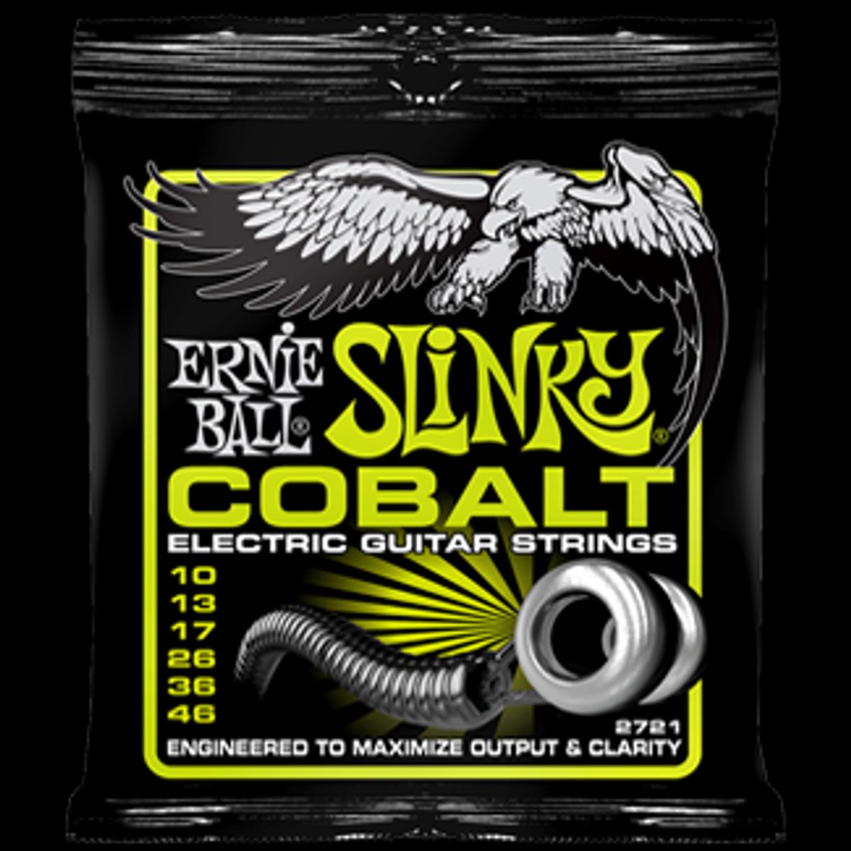 Ernie Ball 2721 Cobalt Regular Slinky El-guitar strenge 010-046