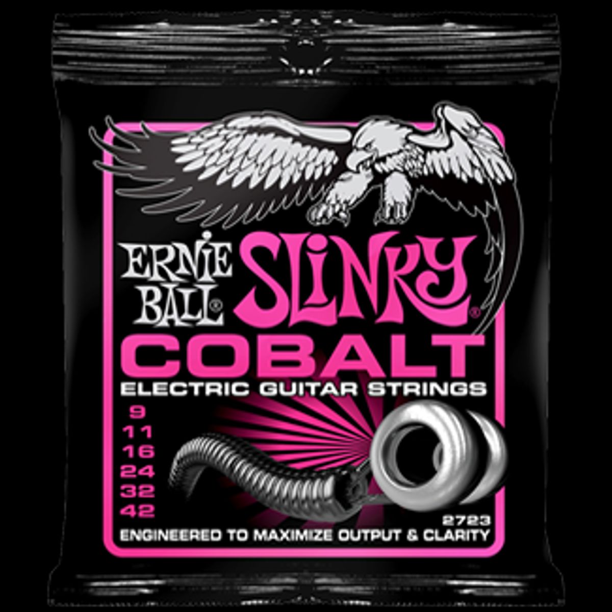 Ernie Ball 2723 Cobalt Super Slinky El-guitar strenge 009-042