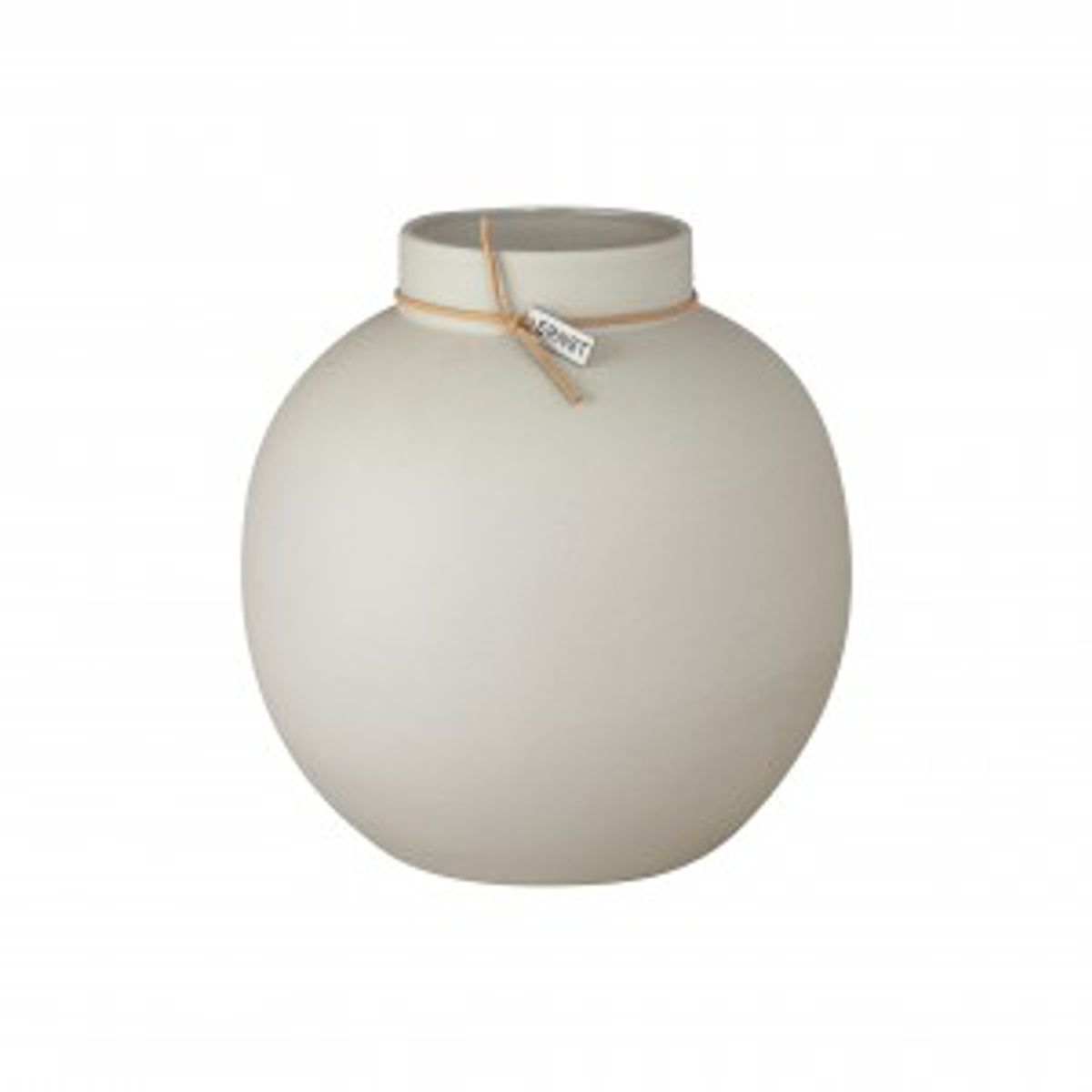 ERNST Vase H22 - Beige