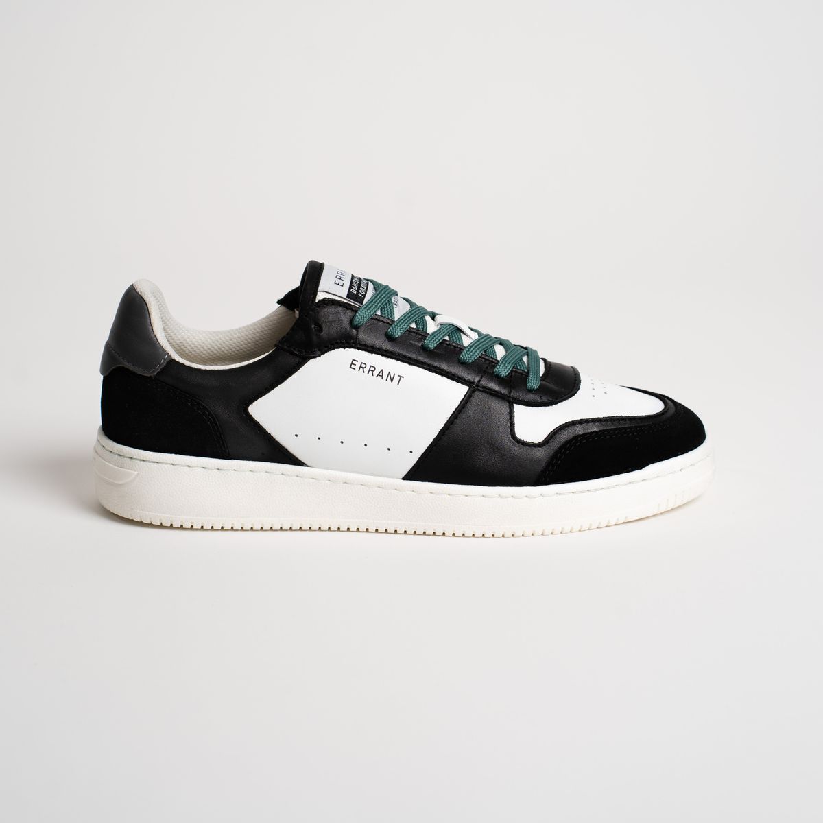 Errant Low Sneaker - Sort Teal - Sko - Læder - Størrelse 44