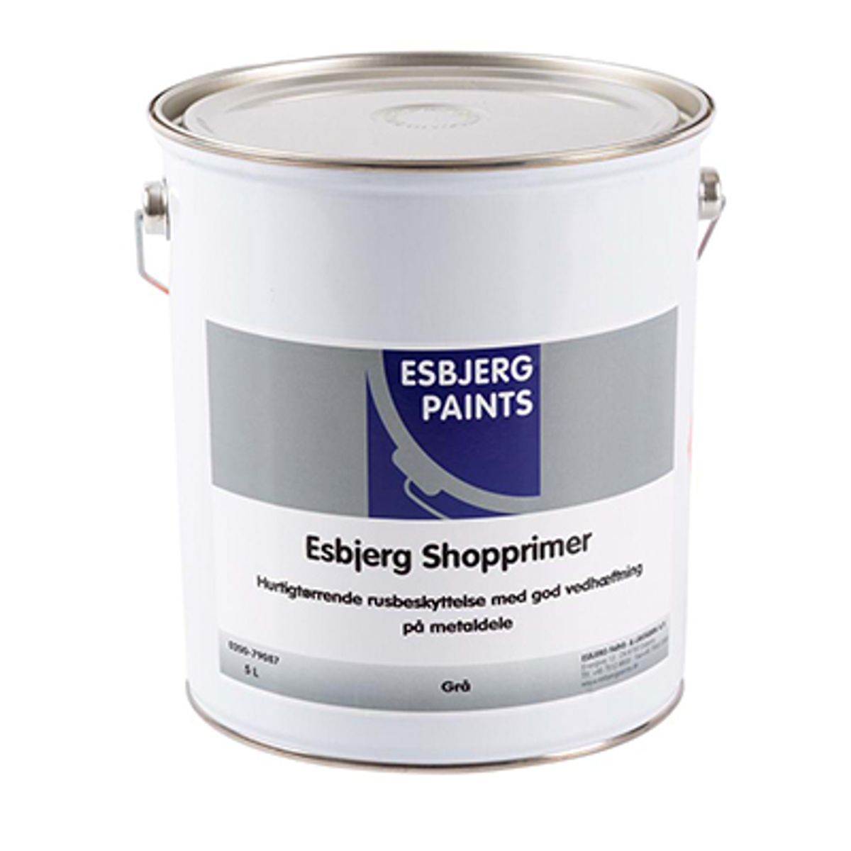 Esbjerg Shopprimer - 5 ltr. - SPAR 25% 0200-88047 - Hvid