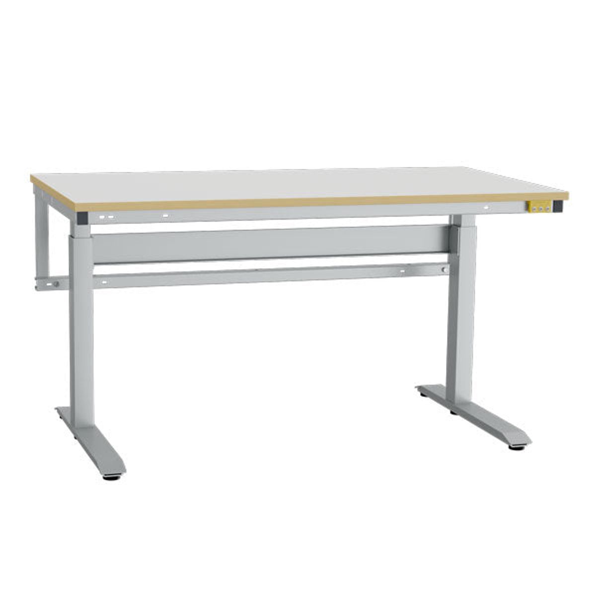 ESD-arbejdsbord ErgoMini 1500x800mm grå måtte