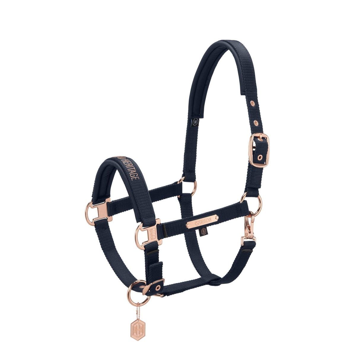 Eskadron Heritage Pin Buckle Headcollar - Navy