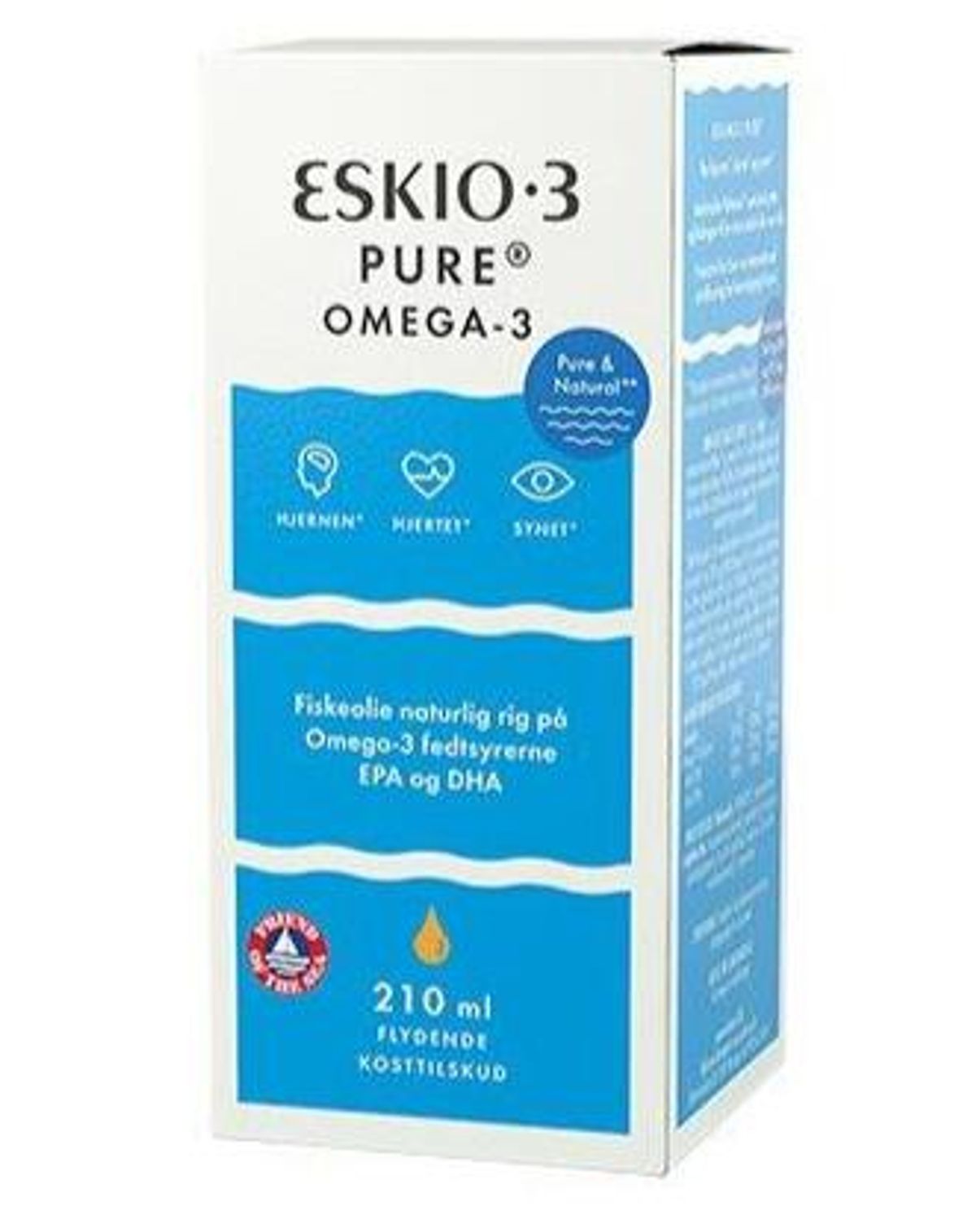 Eskio-3 Pure Omega-3, 210ml.