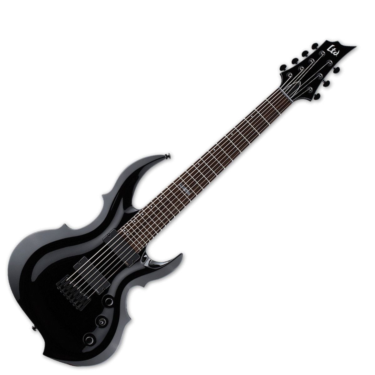 ESP LTD FRX-407 7 String Electric Guitar Sort