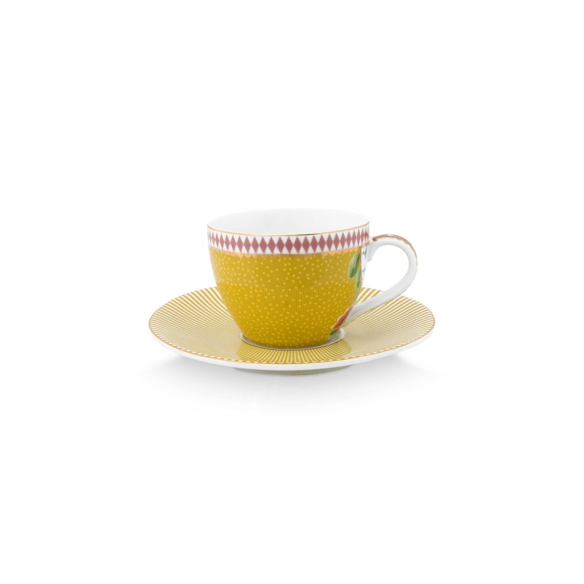 Espresso Cup & Saucer La Majorelle Yellow 120ml