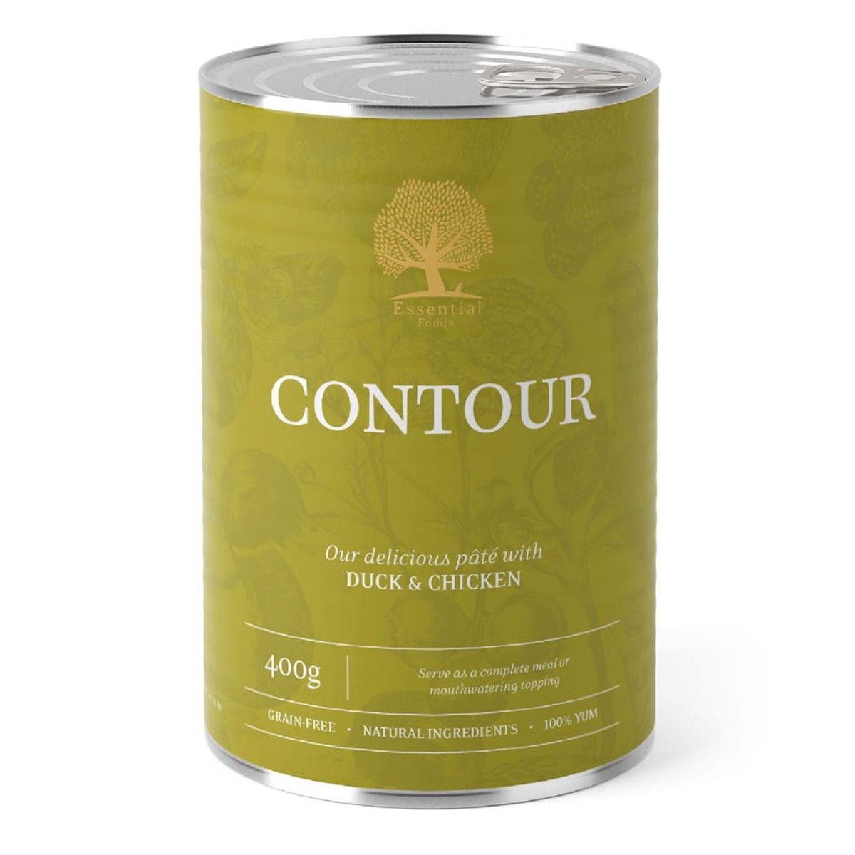 Essential Foods - Essential Contour Living P TE 400g - Hundefoder - Alt til Hunden