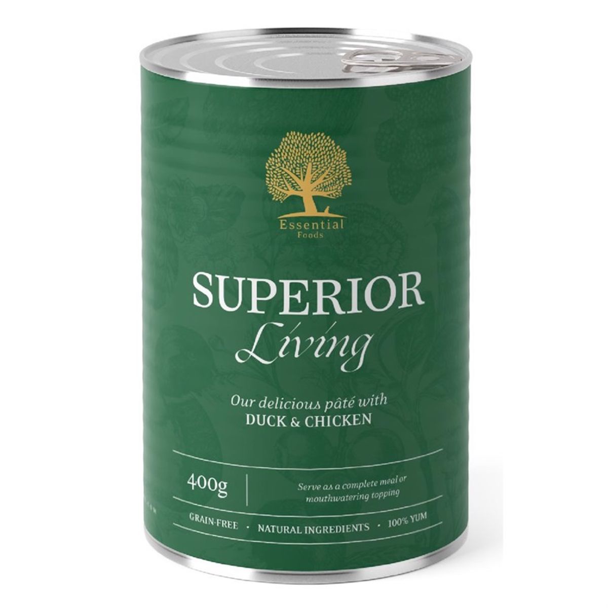 Essential Superior Living Paté, 400g