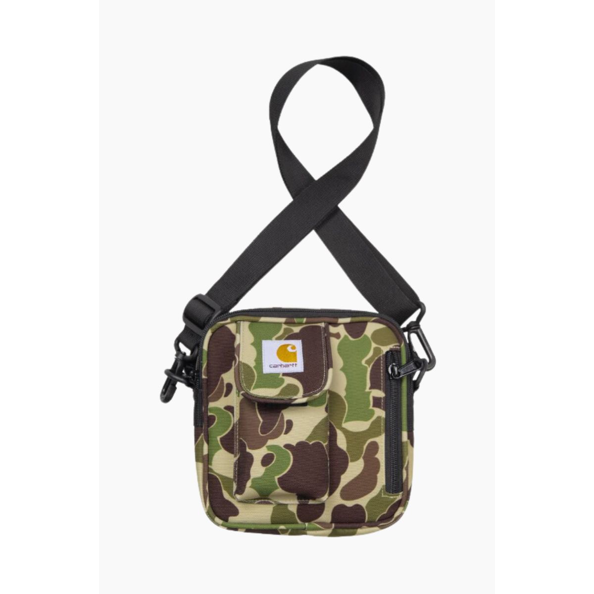 Essentials Bag, Small - Camo Duck Green - Carhartt WIP - Grøn One Size