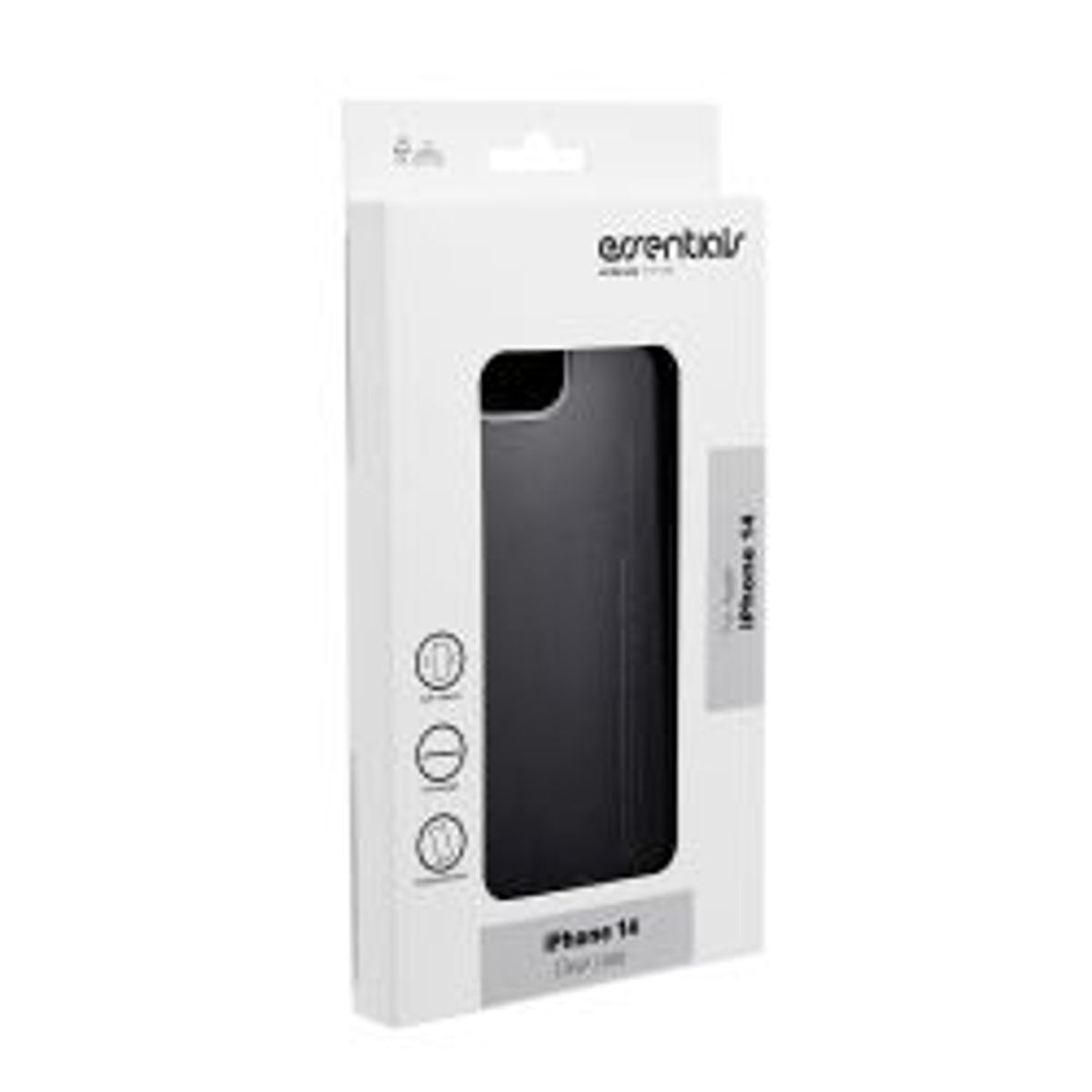 Essentials Iphone 14 Tpu Back Cover, Transparent - Mobilcover