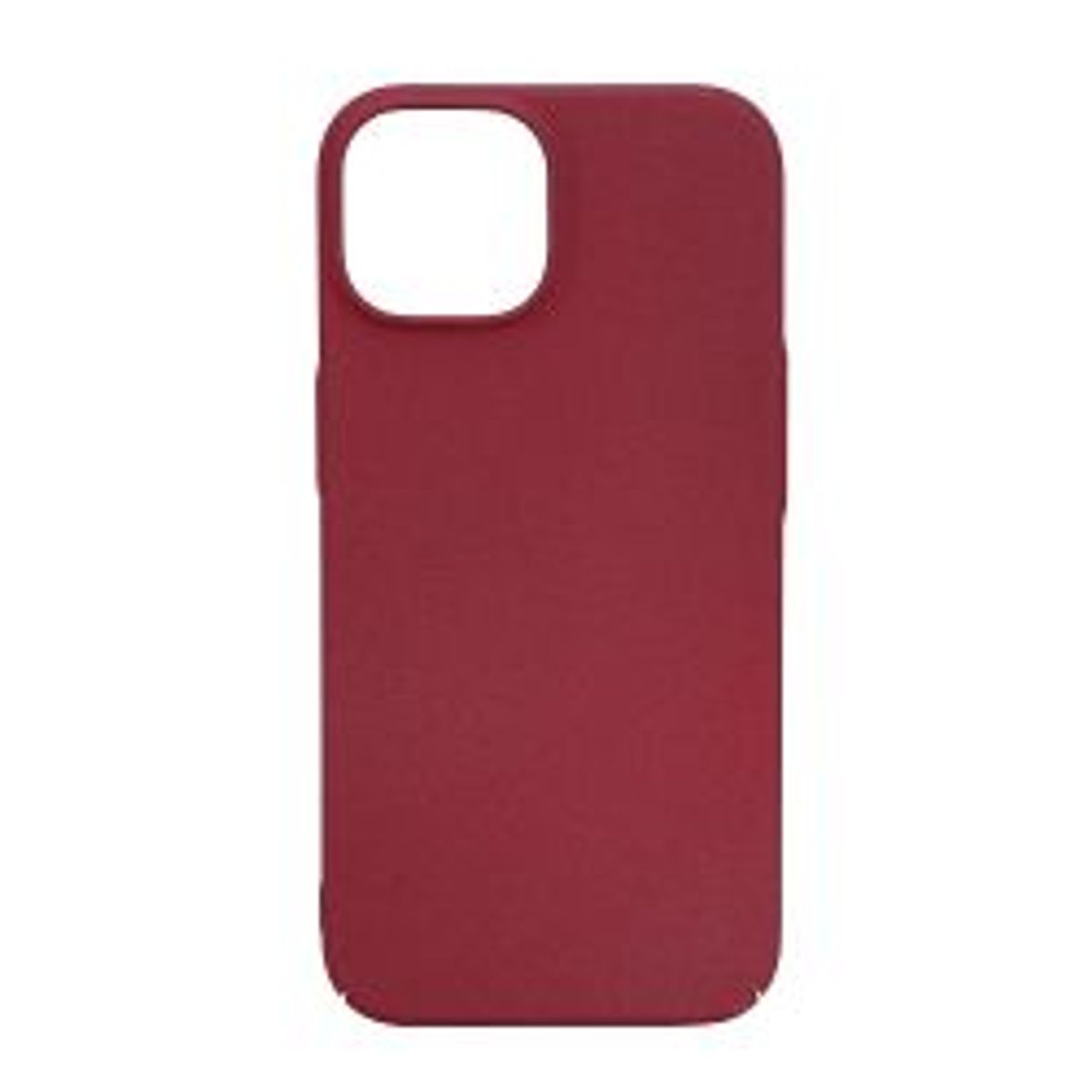 Essentials Iphone 15 Sand Bursted Back Cover, Burgundy - Mobilcover