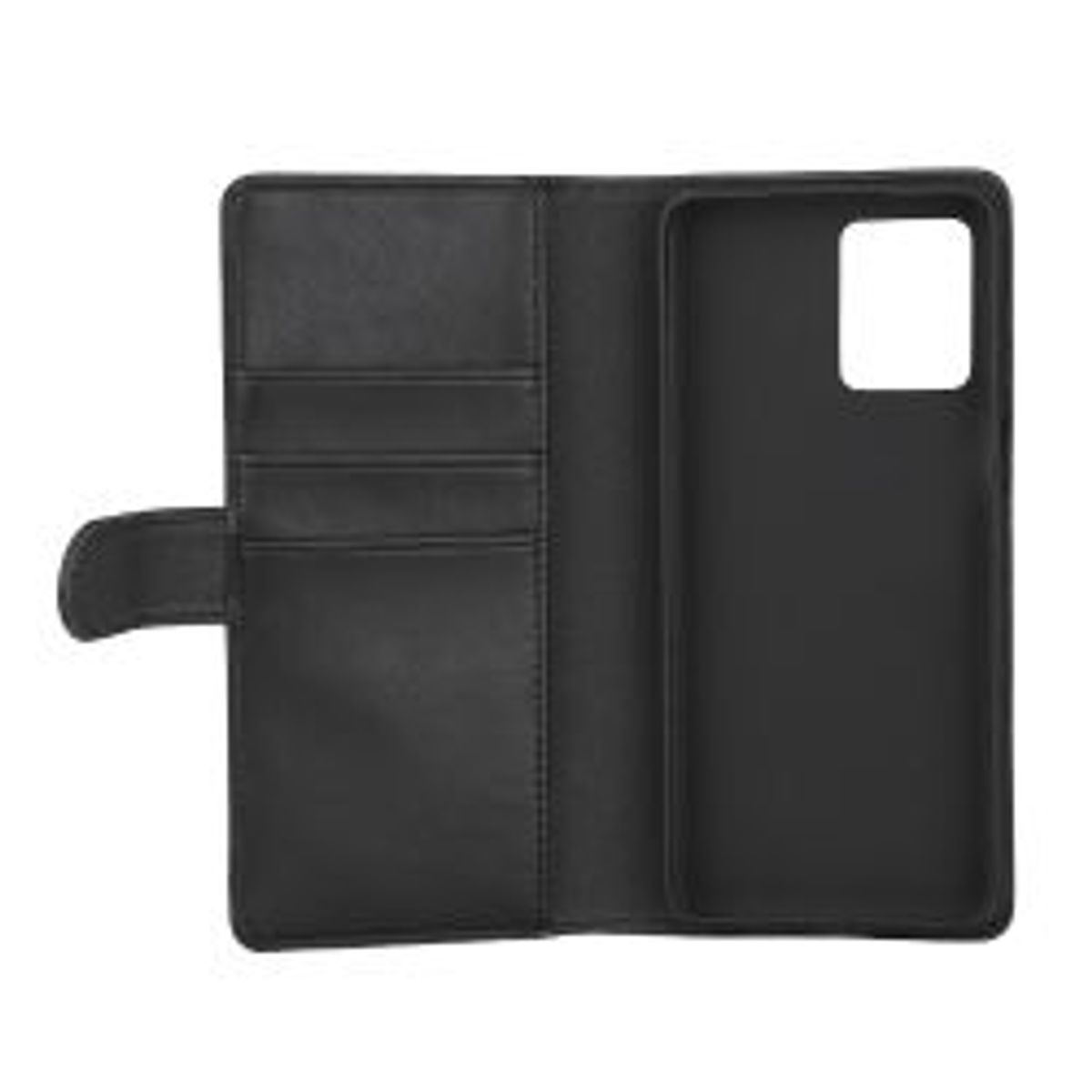 Essentials Motorola Moto G54 Pu Wallet, 3 Cards, Black - Mobilcover