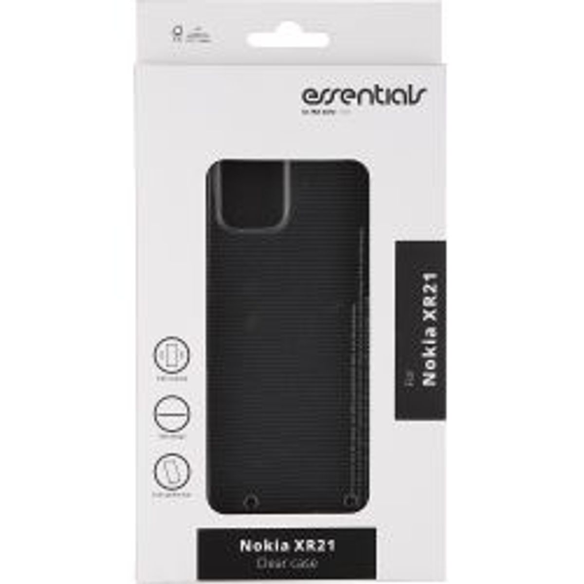 Essentials Nokia Xr21 Tpu Back Cover, Transparent - Mobilcover