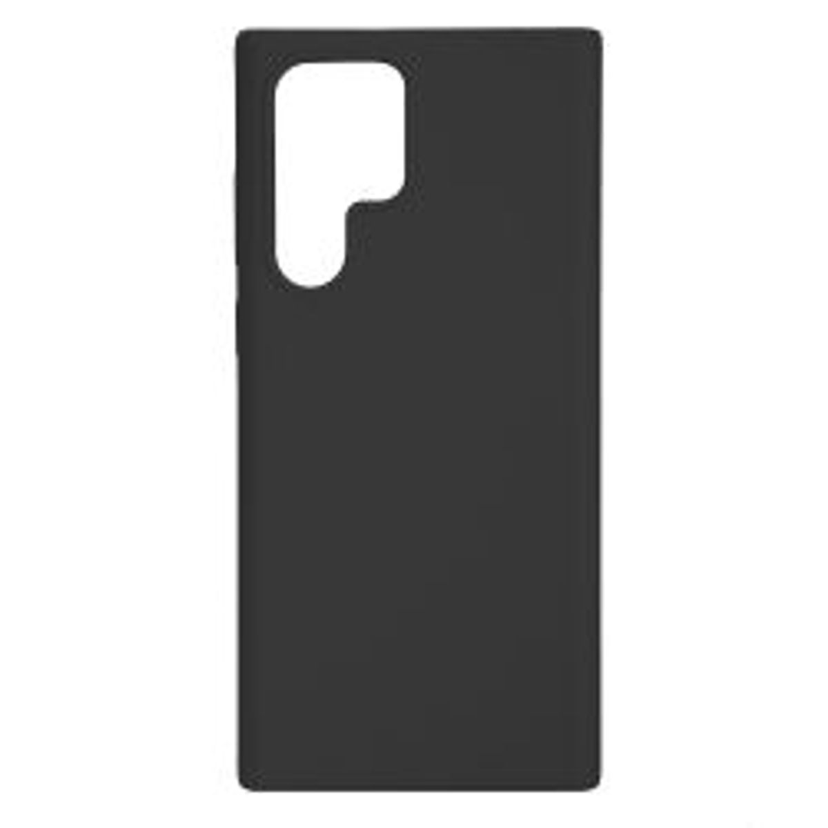 Essentials Samsung Galaxy S22 Ultra Silicone Back Cover,black - Mobilcover