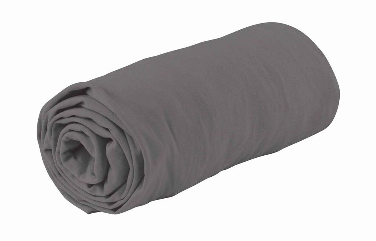 Essenza Satin Faconlagen Steel Grey - 90x200 Enkeltseng