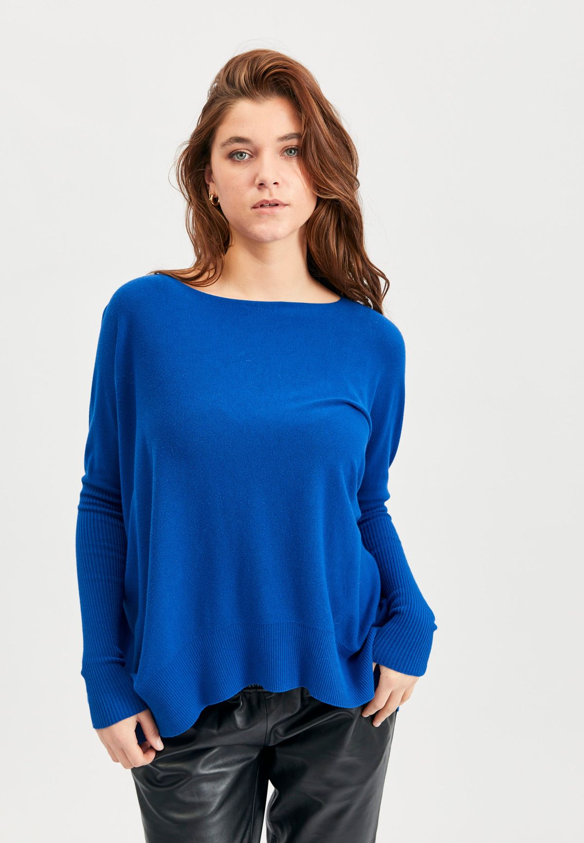 Esther - Lapis Blue - Bluse - L/xl