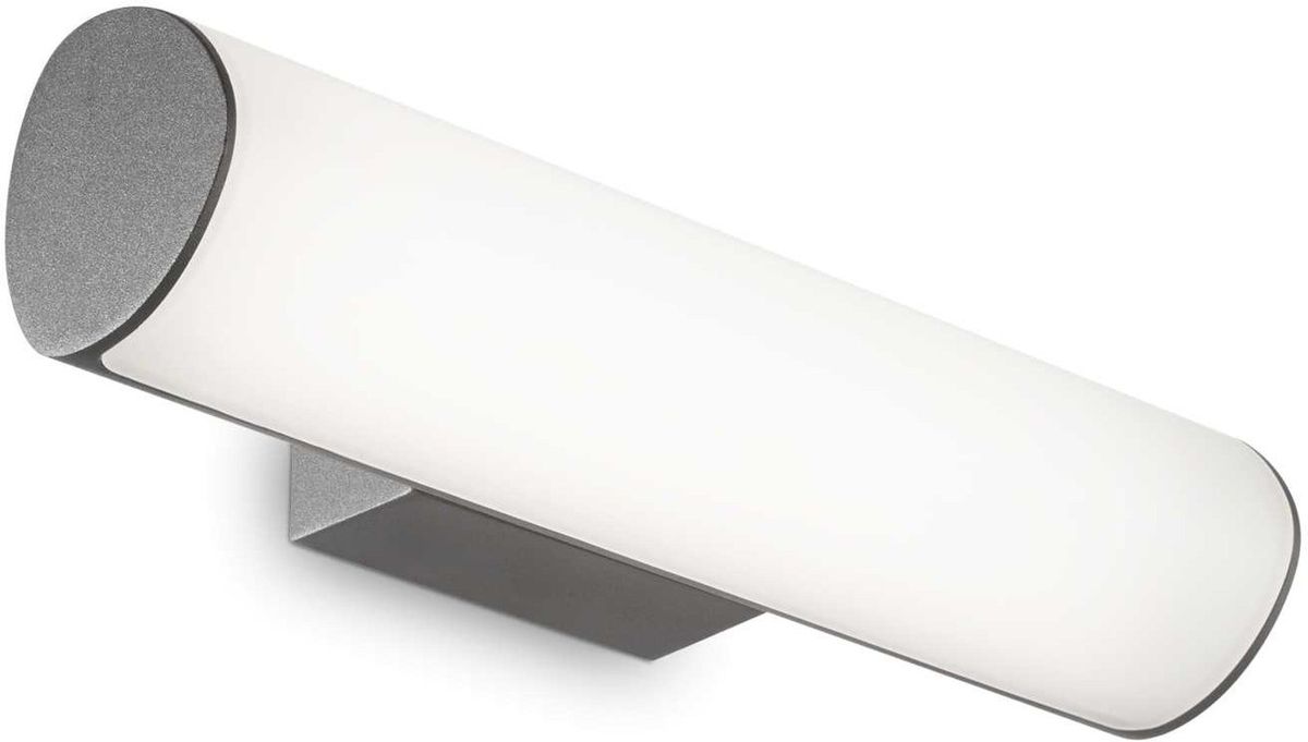 Etere, Udendørs væglampe, LED 10,2W, LED, antracit/3000 kelvin, aluminium, metal, plast, L300xH70xB100mm