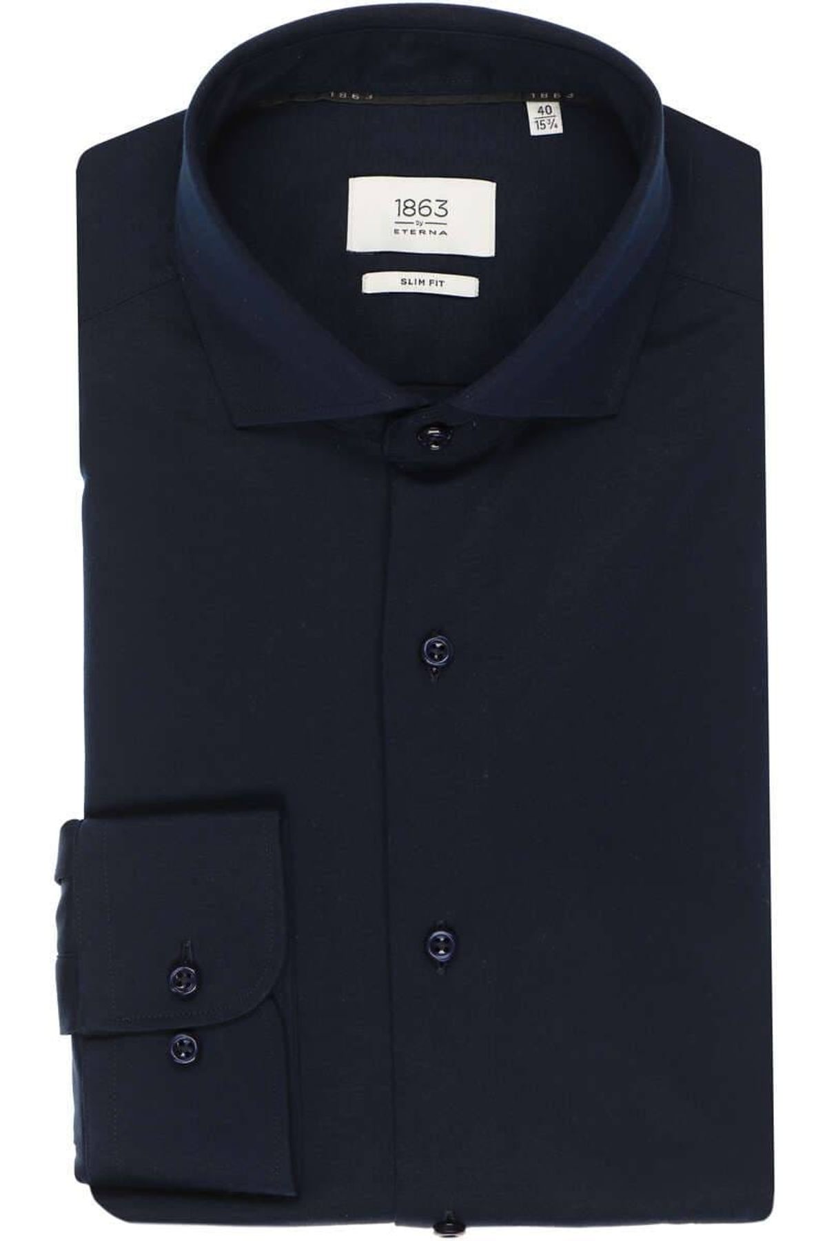 Eterna Jersey Skjorte Slim Fit 1863 Premium 2159 Ys82 19_38/s