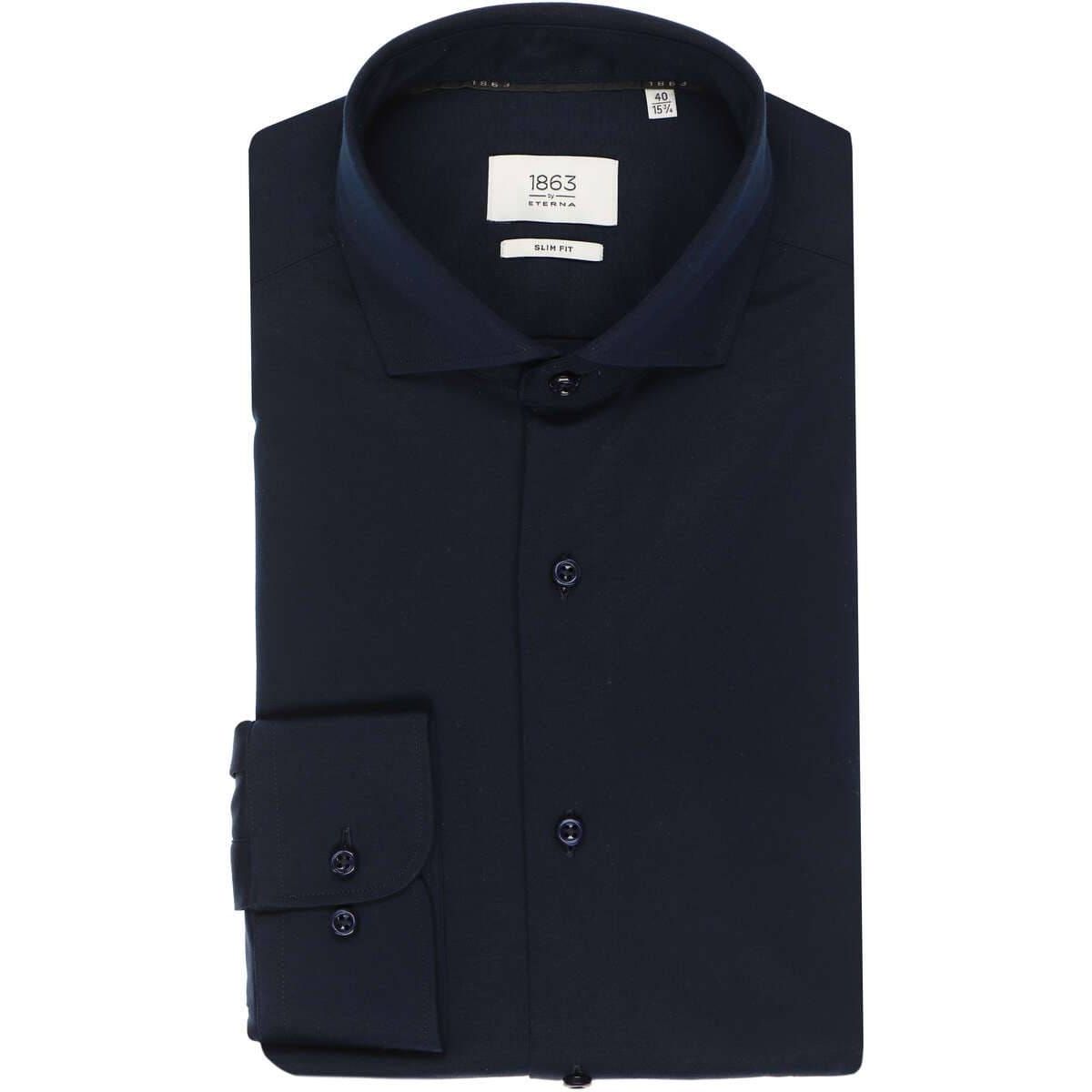 Eterna Jersey Skjorte Slim Fit 1863 Premium 2159 Ys82 19_39/m