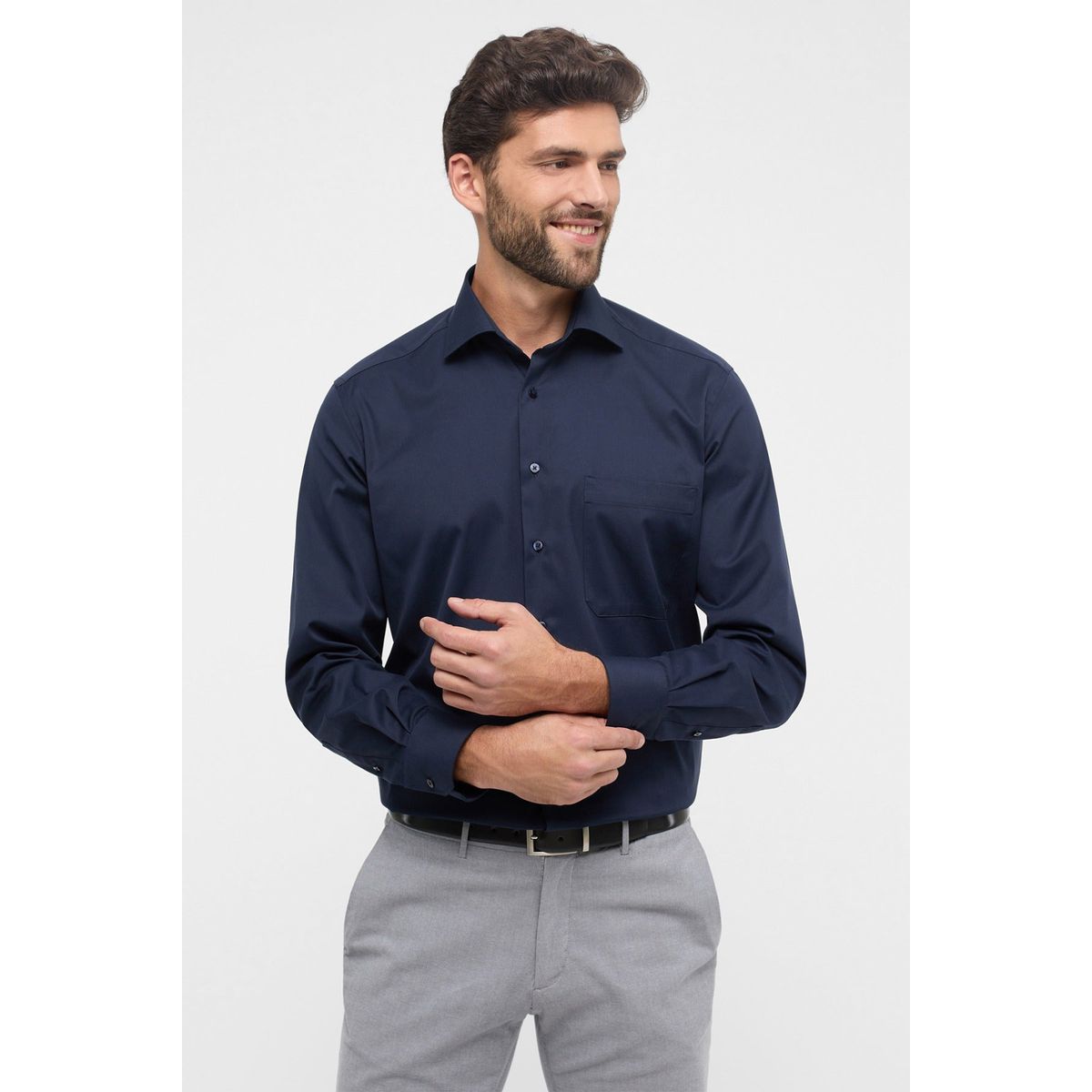 Eterna Skjorte-8817-e19k Covershirt