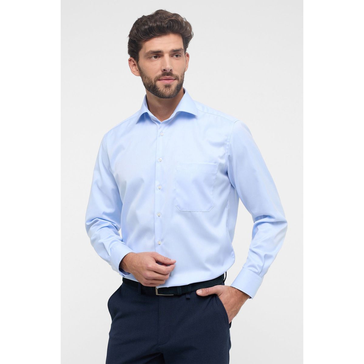 Eterna Skjorte-8817-e19k Covershirt