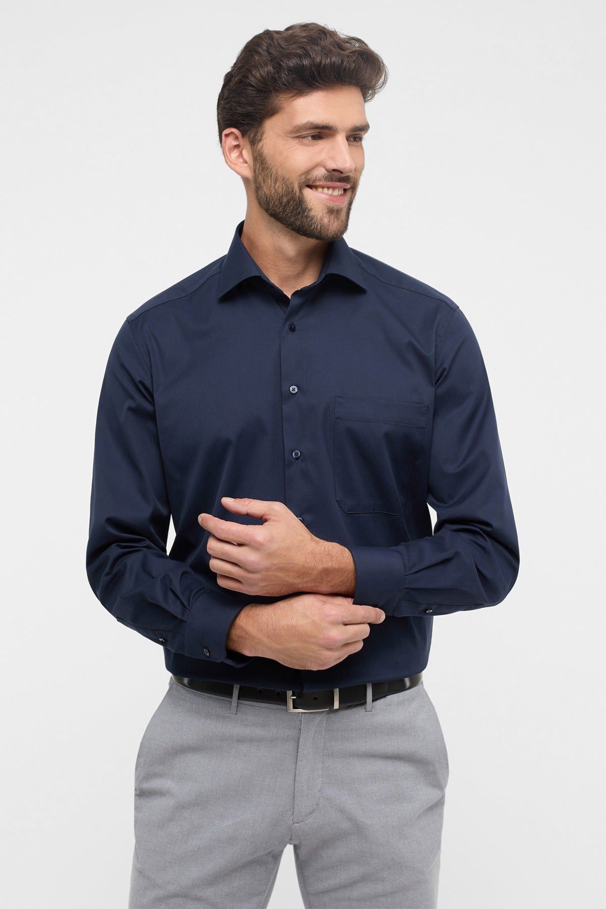 Eterna Skjorte-8817-e19k Covershirt