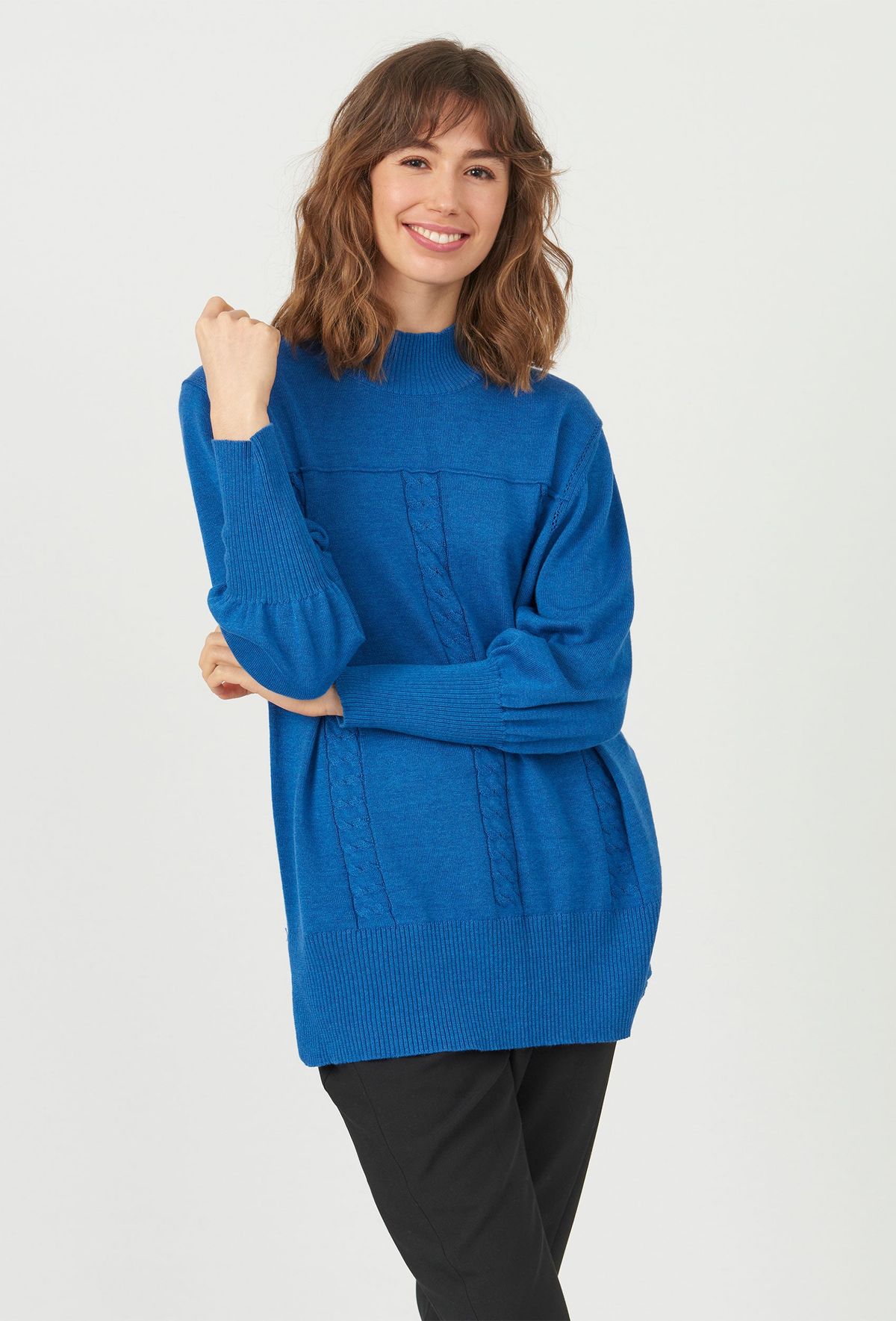 Etfura - Cobalt Blue - Bluse - S/34-36