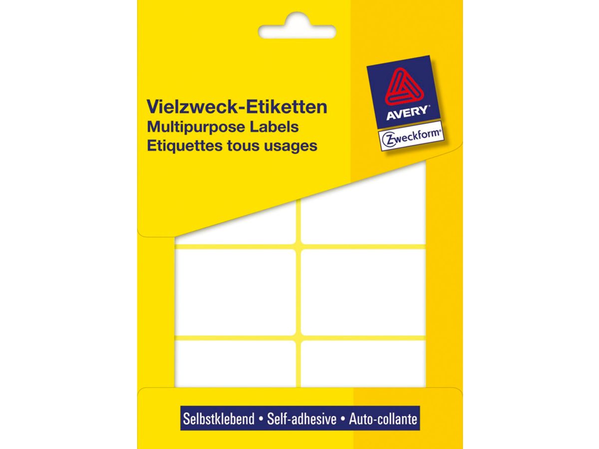 Etiketter 54x35 mm 3337 224 stk