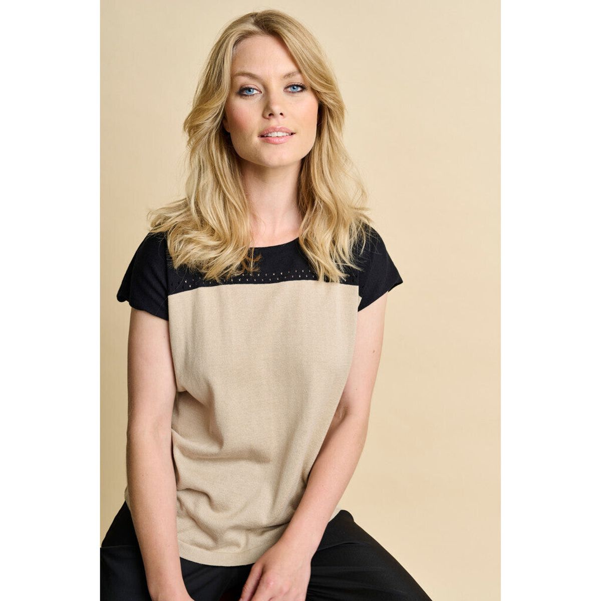 Etrebeca - Linen - T-shirt - 36