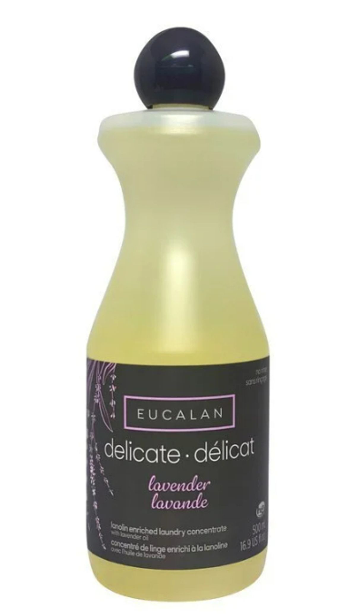 Eucalan Uldvaskemiddel med Lanolin Lavendel - 500 ml, fra Eucalan