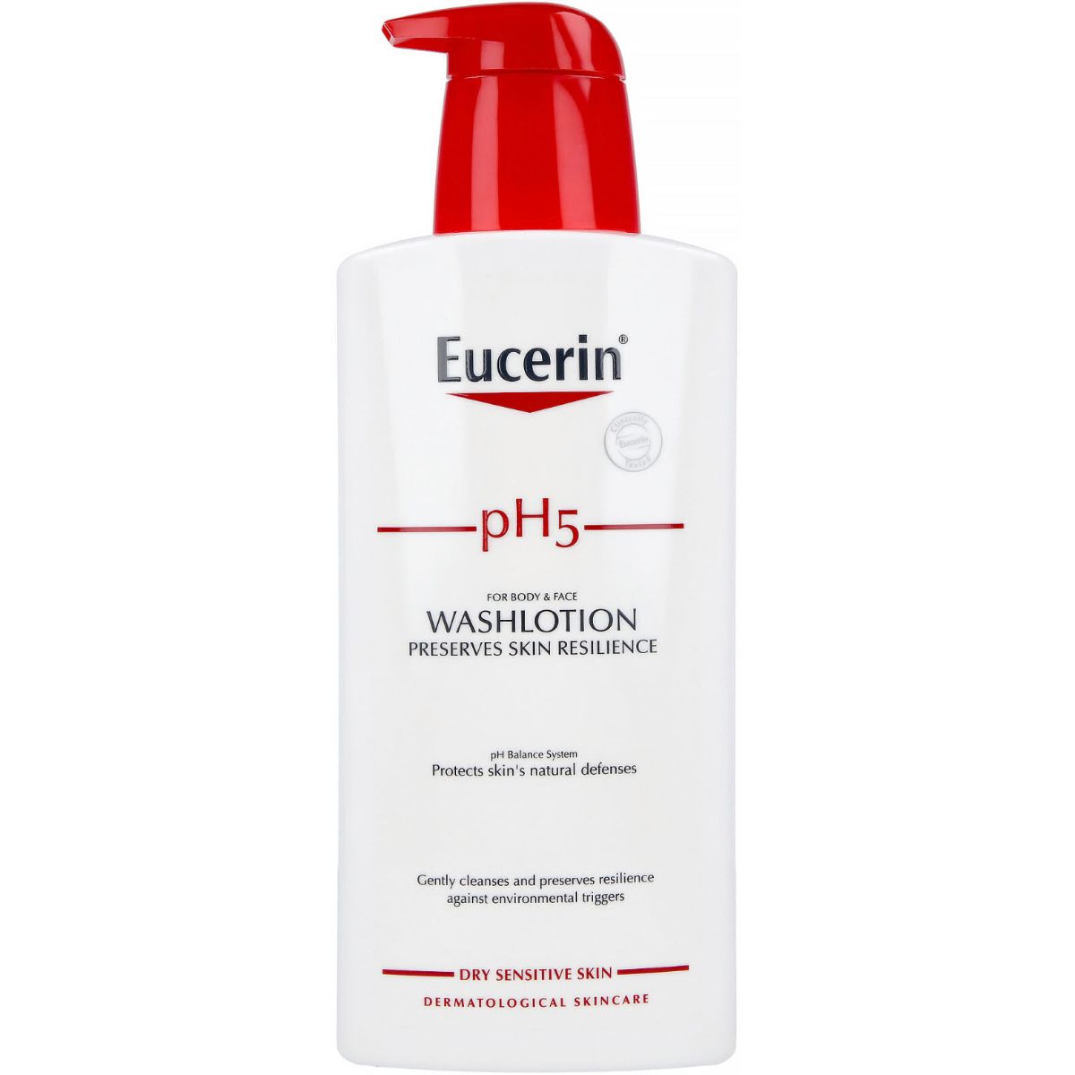 Eucerin washlotion for body & face ph5 dry sensitive skin 400ml