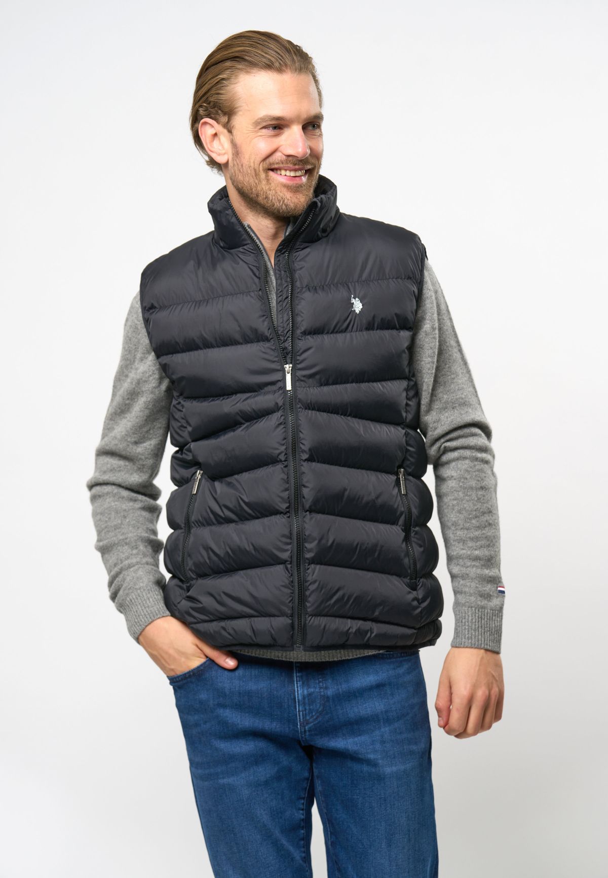 Eugene Puffer Vest - U.S. Polo Assn - Herre - XL