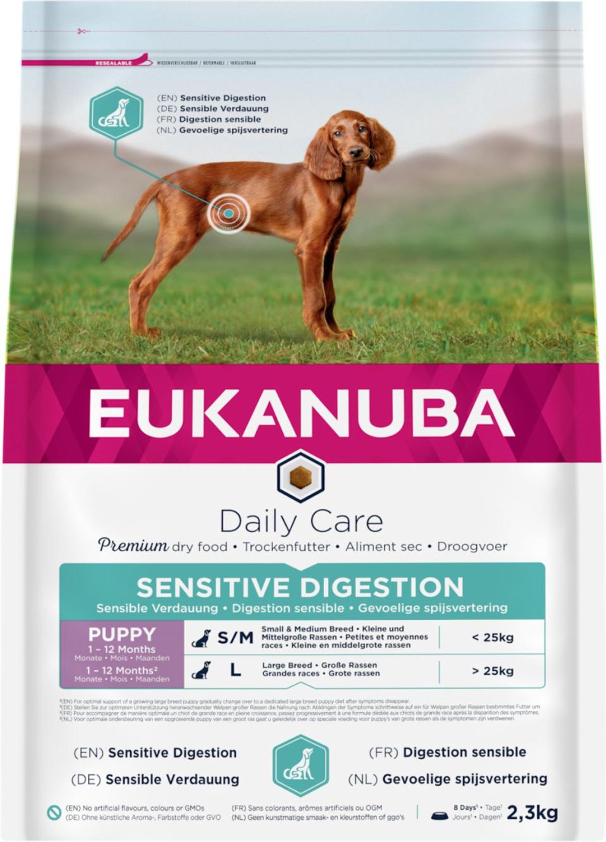 Euk DailyCare Overweight, Sterilized 2,3-12kg - 12 kg