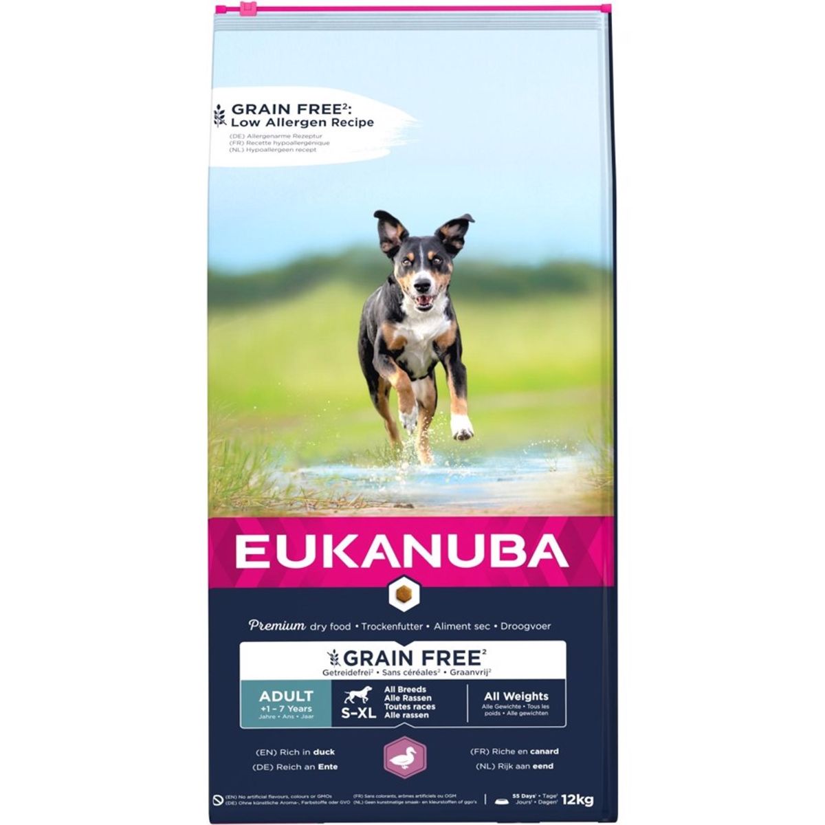 Eukanuba Adult Grainfree Duck, 12 kg