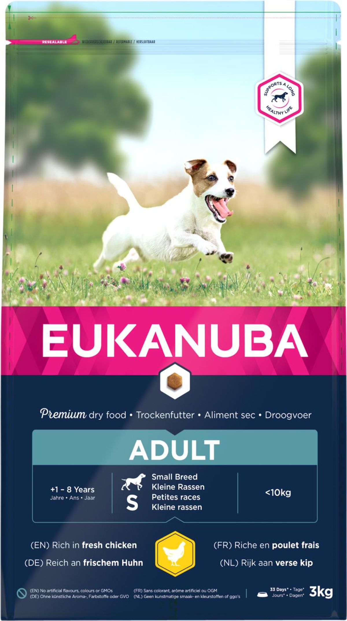 Eukanuba - Adult Small Breed Kylling -