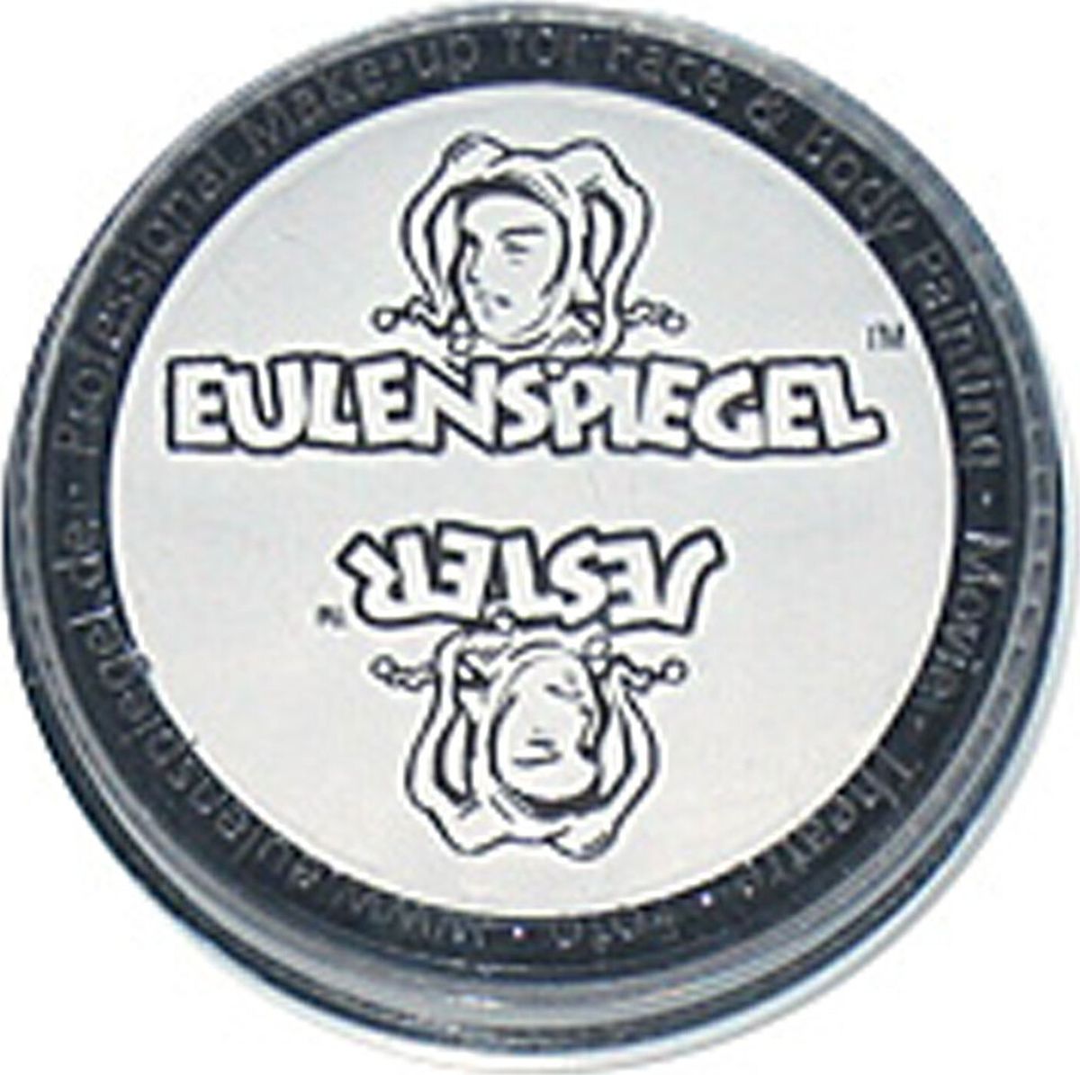 Eulenspiegel Ansigtsmaling - Hvid - 20 Ml