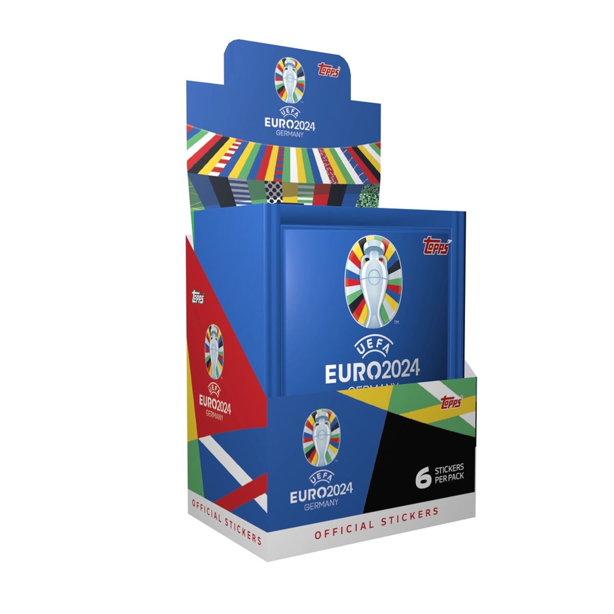 EURO 2024 STICKERS BOOSTER PACK CDU