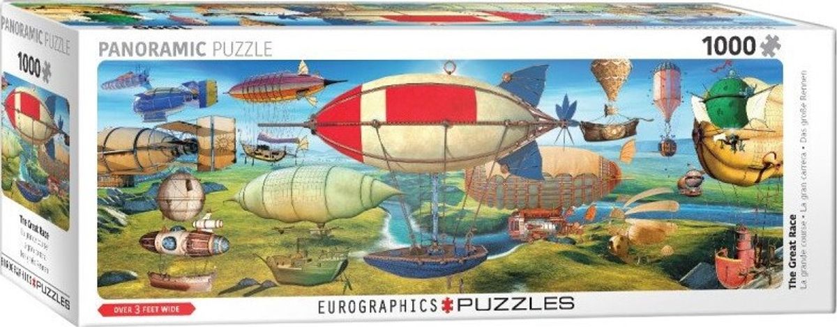 Eurographics Puslespil - 1000 Brikker - Luftskibe