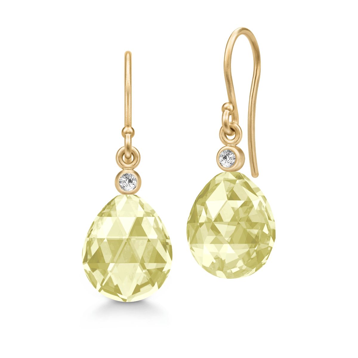 Eve Earring Lemon Crystal