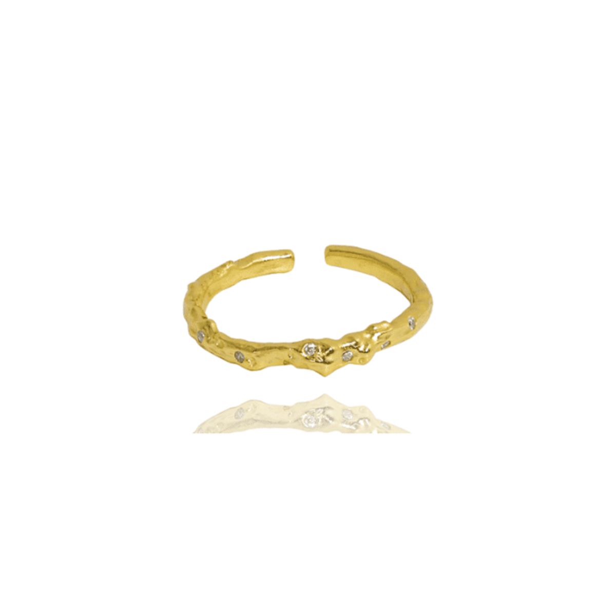 Evelyn Ring 18K Forgyldt