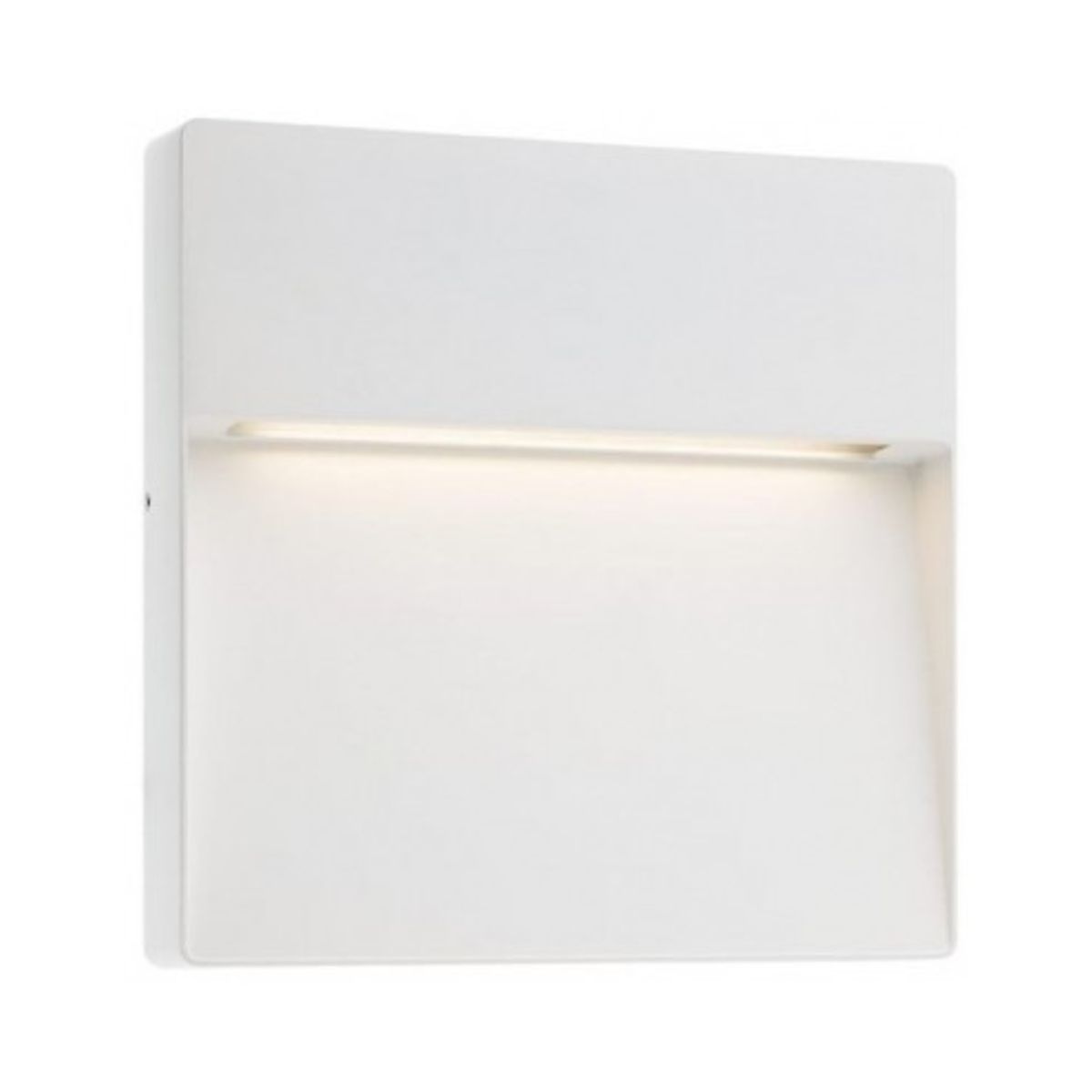 EVEN Væglampe i aluminium B21,5 cm 1 x 9W SMD LED - Mat hvid