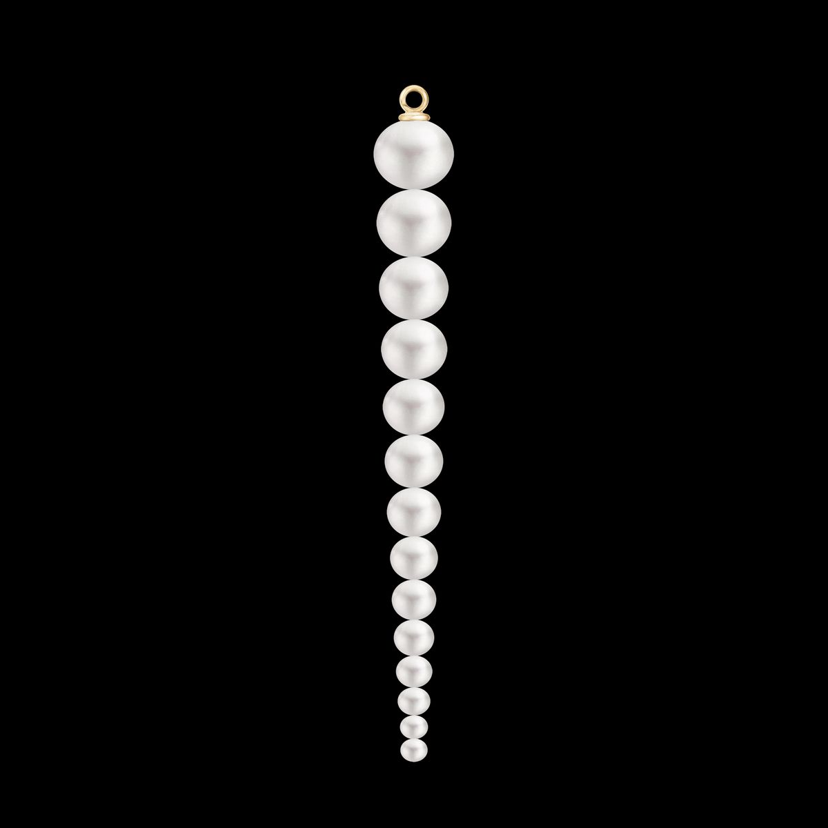 Evie Ear Pendant White Pearl