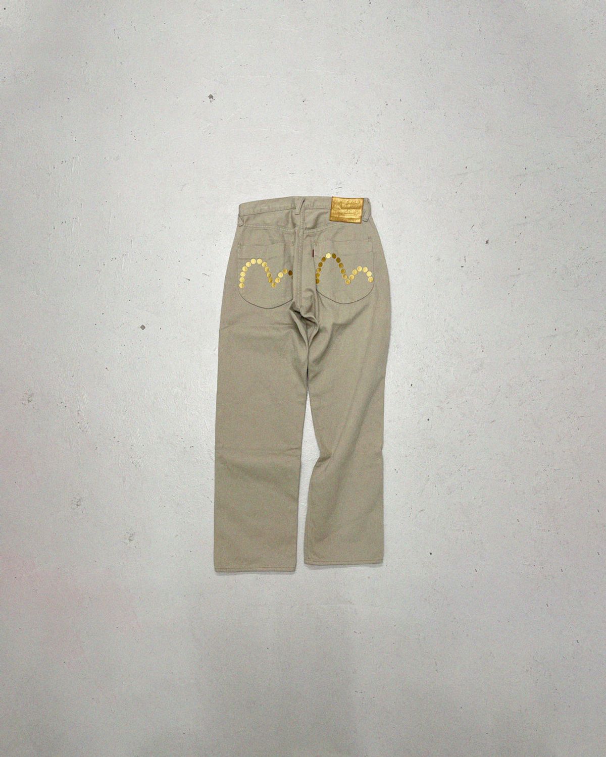 EVISU JEANS BEIGE